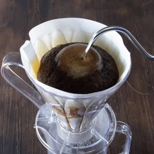 画像2: CAFEC「トライタンフラワードリッパー DEEP45〈3-7杯用〉クリアブラック」